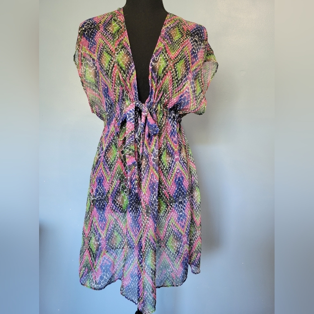 Becca By Rebecca Virtue Green Coverup S?